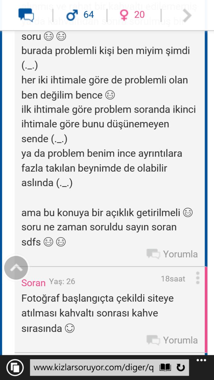 Bundan sonra KızlarSoruyor üyeliği açmak isteyenlere uygulanması gereken testler (._.)