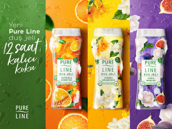 pure line duş jelleri