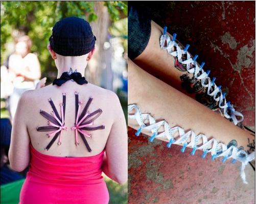 Korse Piercing Trendi ve İç Gıcıklayıcı 8 Korse Piercing Modeli
