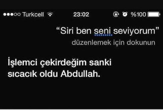 Türk Erkeğinin Siri'yle İmtihanı