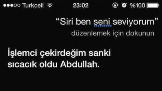 Türk Erkeğinin Siri ile İmtihanı