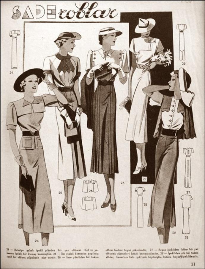 Oradan Buradan : 1930'lar Modası