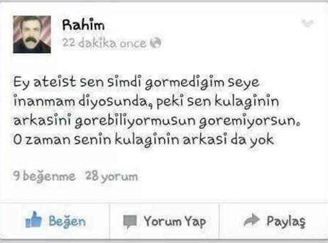 Ateistlere Göndermede Bulunan Komik Durumlar