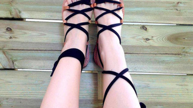 Bağcıklı (Lace-up) Gladiator Modeller Bu Yaz Moda
