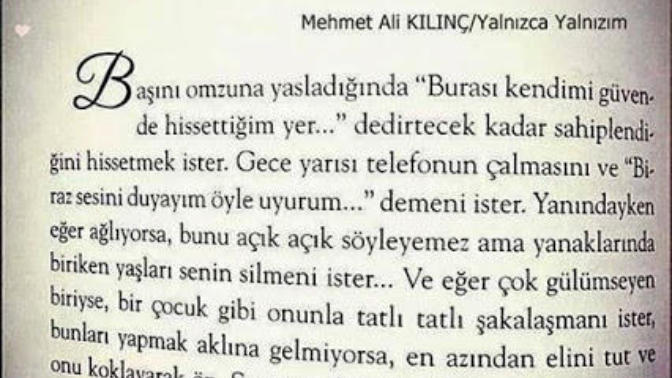 Bir Kadın Nasıl Sevilir Biliyor musun?