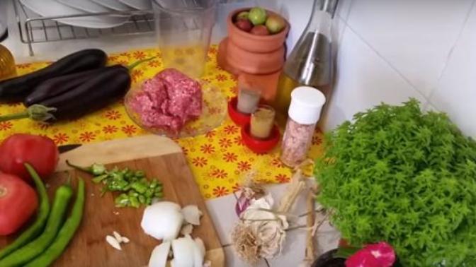 Fırında Patlıcanlı Kebap Tarifi [VIDEO]