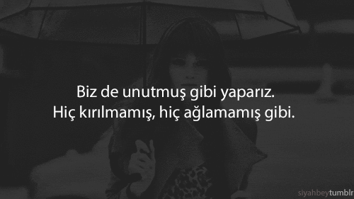 Velhasıl Kelam; Yorulduk Artık