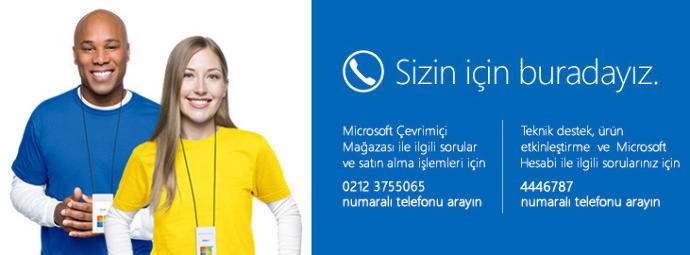Bilgisayarda Çözüme Giden Yol : Microsoft Destek