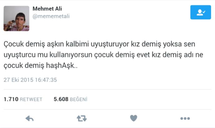 Twitter'ın Komik Çocuğu Mehmet Ali'nin En Komik 20 Tweet'i