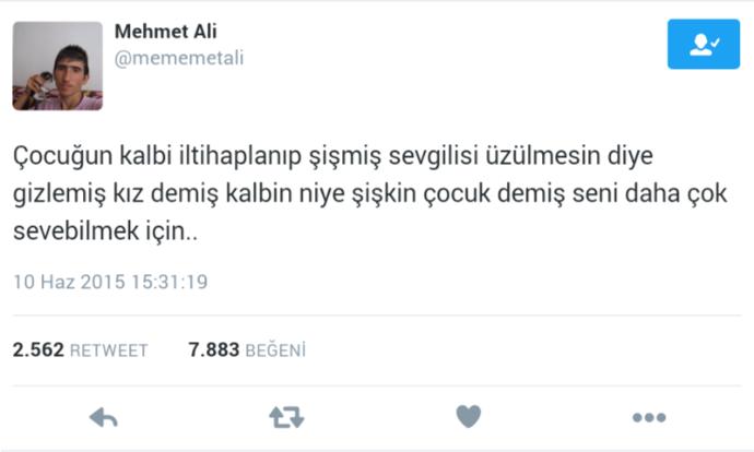 Twitter'ın Komik Çocuğu Mehmet Ali'nin En Komik 20 Tweet'i
