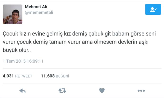 Twitter'ın Komik Çocuğu Mehmet Ali'nin En Komik 20 Tweet'i