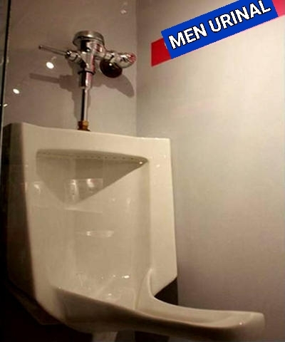 Keşke pisuvarlarda erkek wc'lerinde böyle üretilse yani kadınlar için üretilen gibi