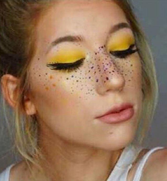 Yeni Trend Rengarenk Çiller: Rainbow Freckles