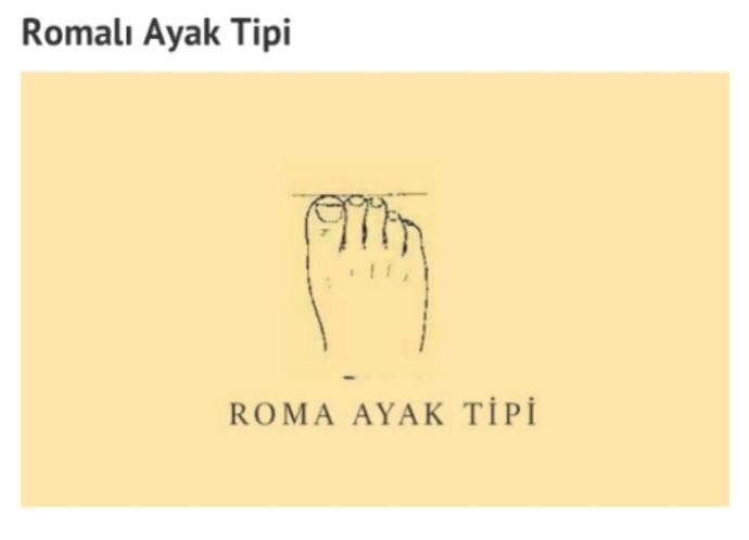 Ayak Tipine Göre Köken Analizi :)