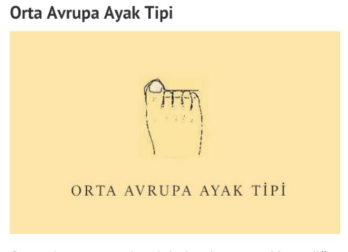 Ayak Tipine Göre Köken Analizi :)