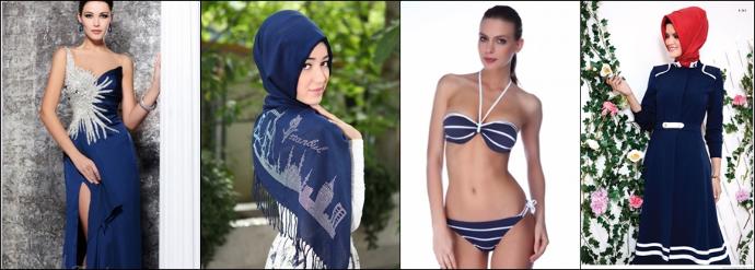Biz Kadınlara En Çok Lacivert - Beyaz Giymek Yakışıyor