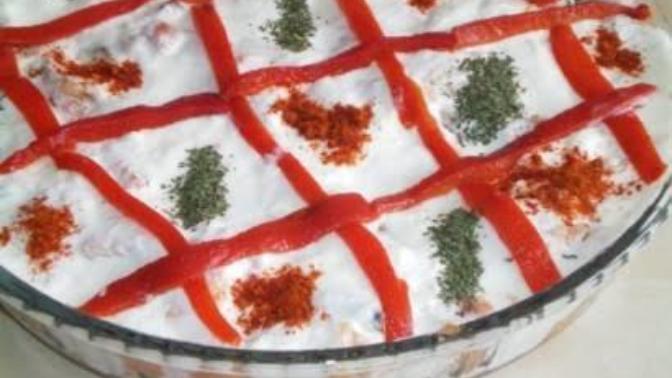 Etimekli Patlıcan Salatası Tarifi