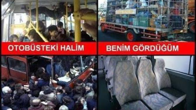 Halk Otobüsüne Binenlerin Bilindik Hazin Sonu 