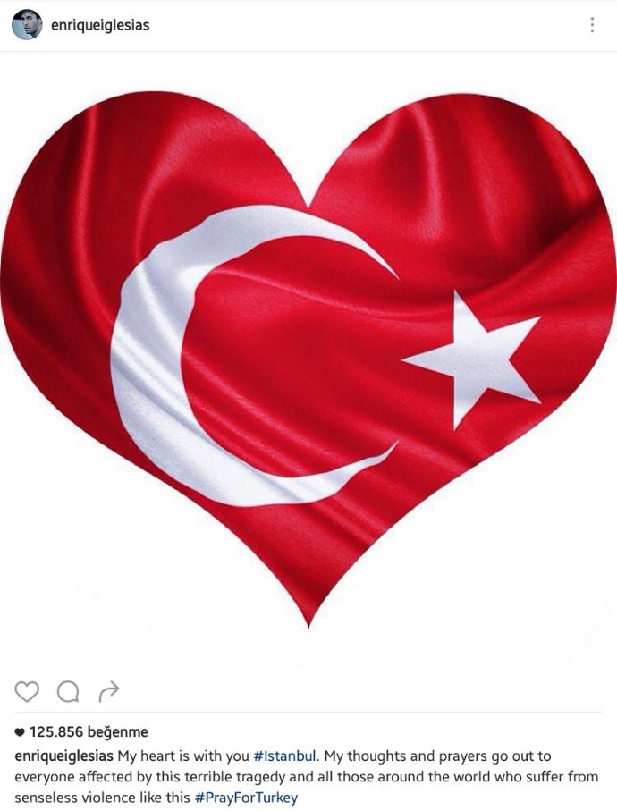 Atatürk Havalimanı'ndaki Hain Saldırıyı Kınayan Yabancı Ünlüler!