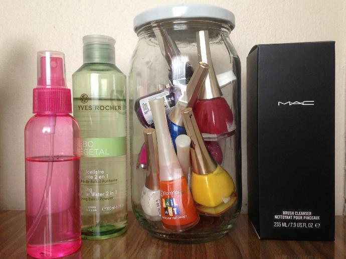 Gratis Alışverişim, Makyaj Fırçalarım ve Kendi Yap Mini Makyaj Organizer'ım!