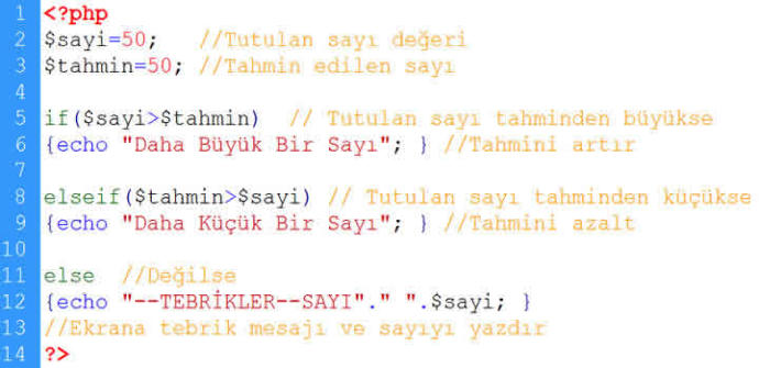 Kodlama Dersleri: PHP Değişkenler
