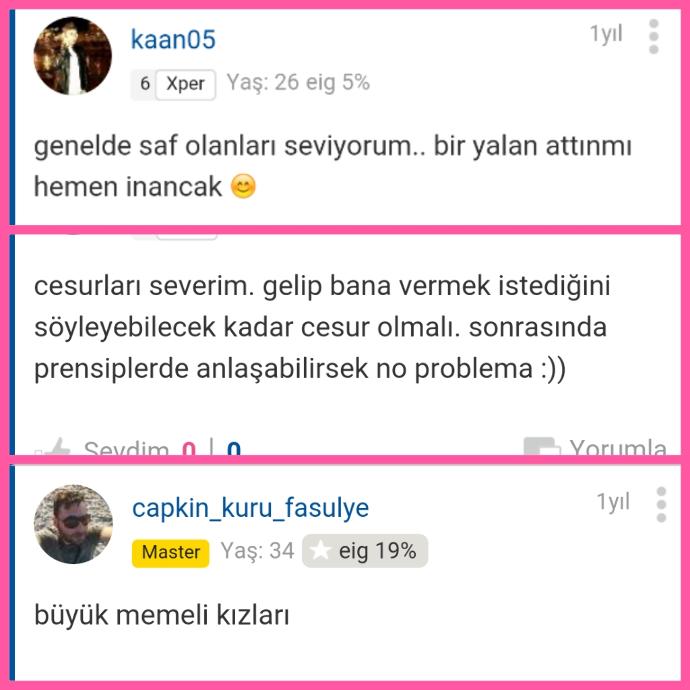 "Erkekler Cesur Kızları Sever" İddiasının Erkeklerden 10 Görüş ile İspatı!