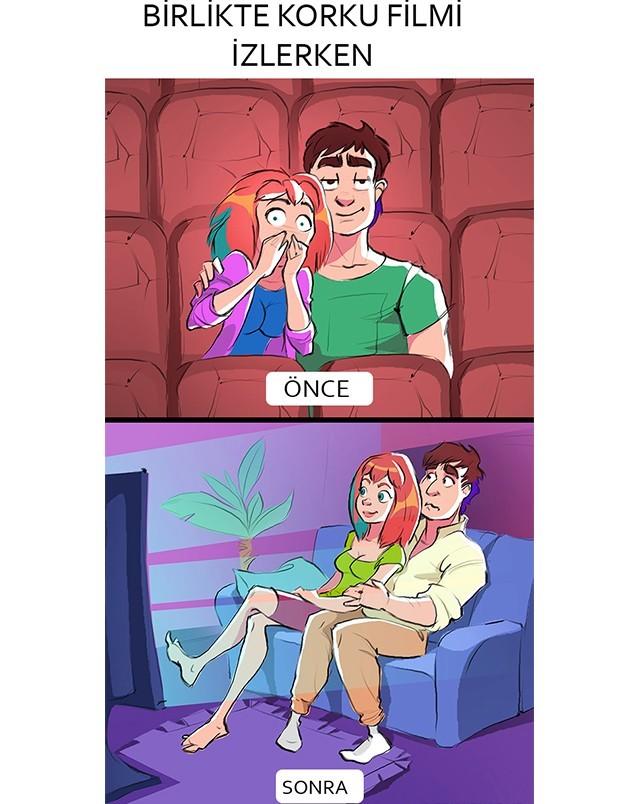 Evlendikten Sonra Hayatımızda Neler Değişiyor? (Karikatür İçerikli)