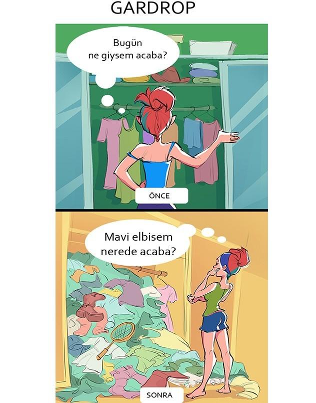 Evlendikten Sonra Hayatımızda Neler Değişiyor? (Karikatür İçerikli)