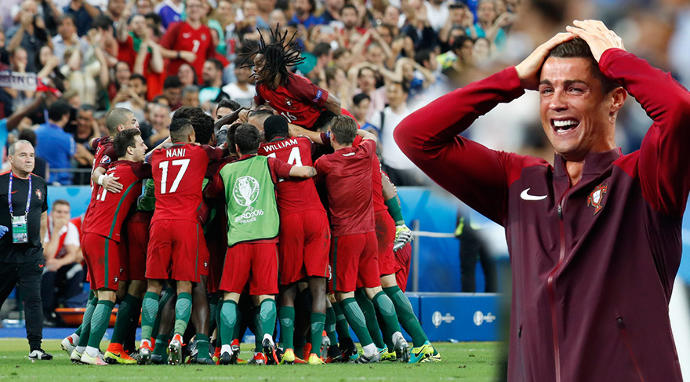  #Euro2016 Şampiyonu Portekiz! Hem de Rakip Takımın Sahasında!