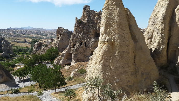 Mağaralarda Yaşam, Yer Altında Kurulan Şehirler: Kapadokya