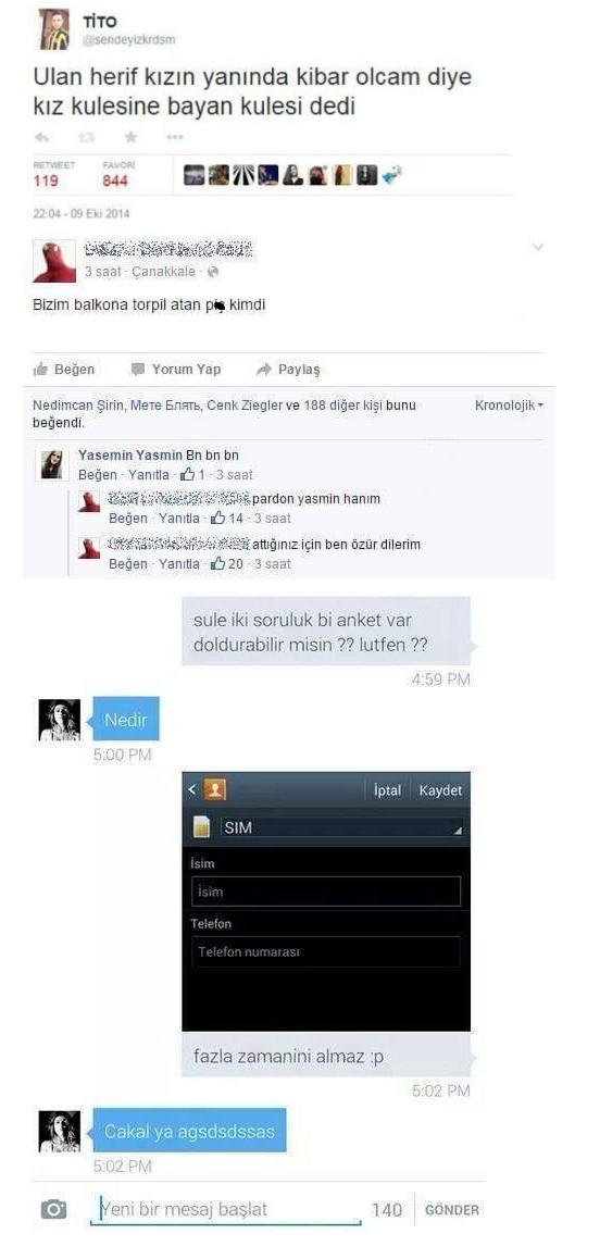 Sosyal Medyadaki Komik Yorumlar