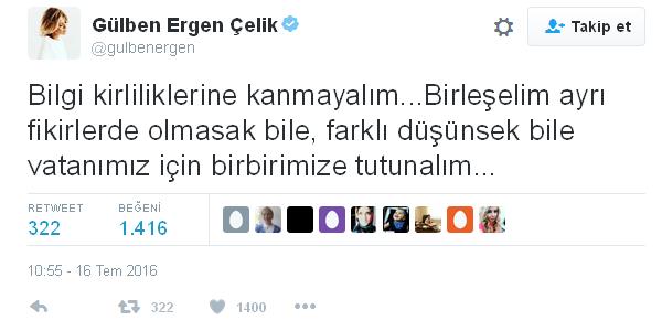 Darbe Girişimine Ünlü İsimlerden Tepkiler