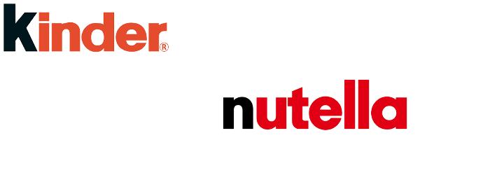 Nutella ve Kinder Markalarının İlk Harfleri Neden Siyahtır?