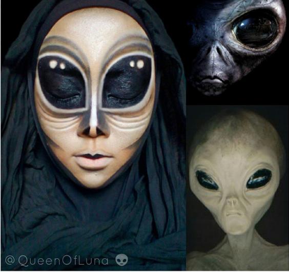 Makyajla Kendisini Çeşitli Karakterlere Benzeten Queen Of Luna