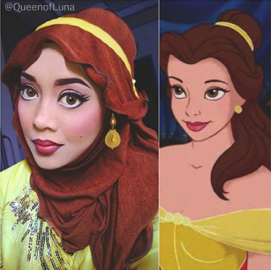 Makyajla Kendisini Çeşitli Karakterlere Benzeten Queen Of Luna