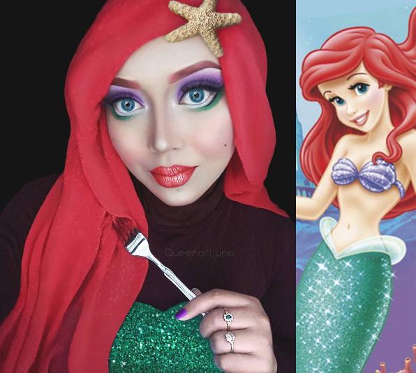 Makyajla Kendisini Çeşitli Karakterlere Benzeten Queen Of Luna