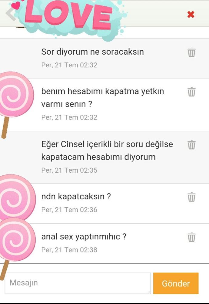 KizlarSoruyor Pembelilerine Gelen Mesajlar -Mavilileri İfşa Ediyorum-