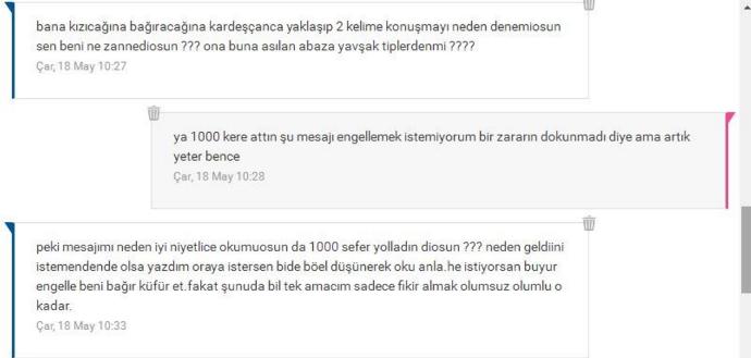 KizlarSoruyor Pembelilerine Gelen Mesajlar -Mavilileri İfşa Ediyorum-