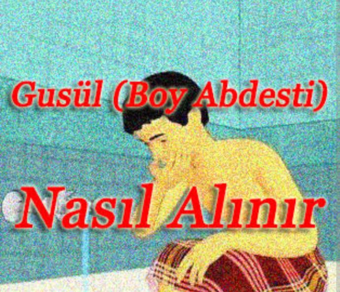 GUSÜL (boy) Abdestini Doğru Alıyor Muyuz ??