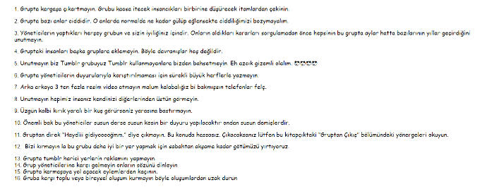 Sosyal Bilinçlenme: Şantaj