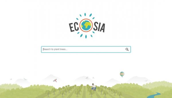 Ecosia: Her Aramanızda Bir Ağaç Diken Arama Moturu 