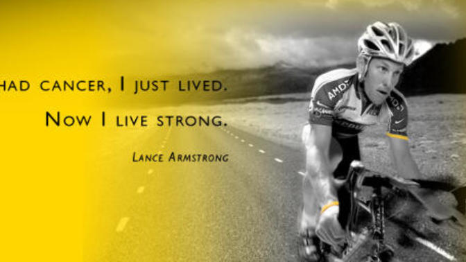 Ünlü Bir Bisikletçinin Değil Kanseri Yenen Azmin Adı: Lance Armstrong