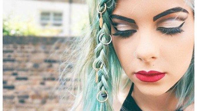 Yeni Trend: Saç Yüzükleri 🏵 💙🏵 💙🏵