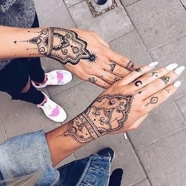 Trend Alarmı! Geçici, Metalik Dövmeler, Flash Tattoo!