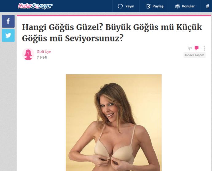 Meme Cinsel Bir Obje Değildir!