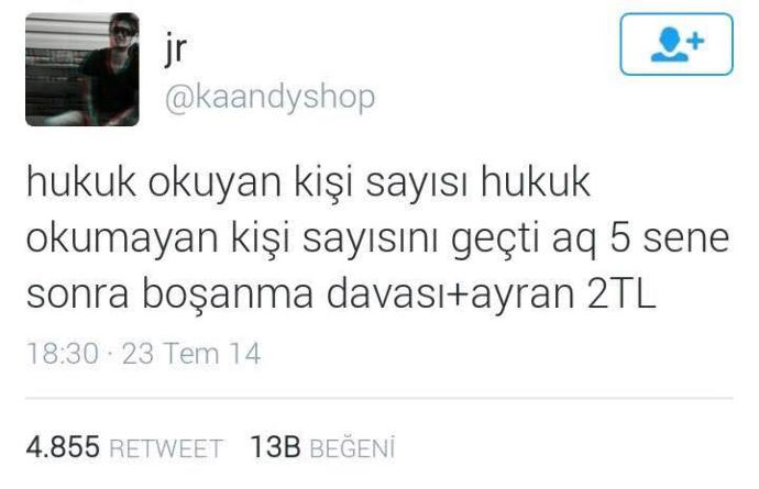 Üniversite Sonuçlarının Ardından Atılmış İlginç Tweet'ler