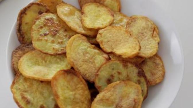 Fırında Çıtır Patates Cipsi