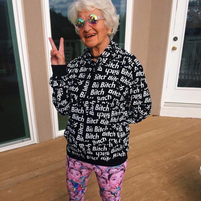 Sosyal Medyanın Yeni Fenomenlerinden Büyükanne: Baddie Winkle