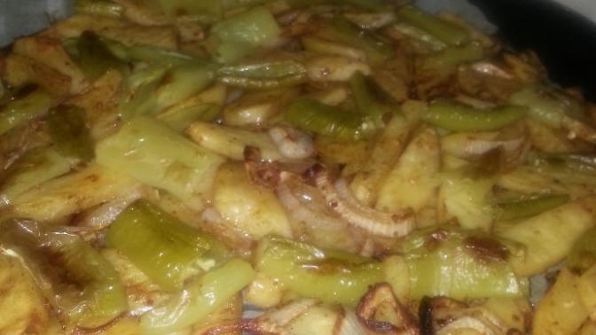 Fırında (baharatlı) Patates Kızartması