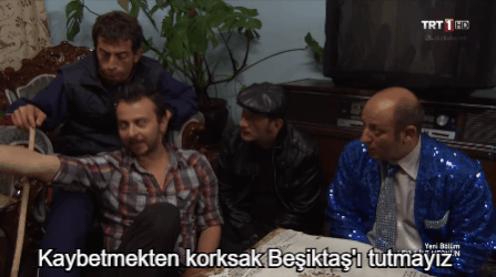 Dizilerdeki Beşiktaş Sempatisi :)